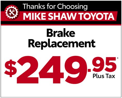 mike shaw toyota|mike shaw toyota service coupons.